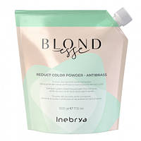 Пудра с зелеными микропигментами Inebrya Blondesse Reduct Color Powder - Antibrass, 500 гр