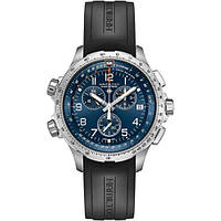 Мужские часы Hamilton Khaki Aviation X-Wind GMT Chrono Quartz H77922341