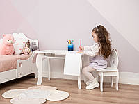 Дитячі та підліткові столи | Меблі монтесорі | Дитячий столик та стільчик "Ангел"