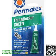 Фіксатор різі проникний зелений Permatex Penetrating Grade Threadlocker GREEN, фото 4