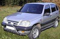 Кенгурятник низкий молотковый на Chevrolet Niva 2002+