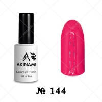 144 Akinami Color Gel Polish - Juicy Raspberries, 9ml