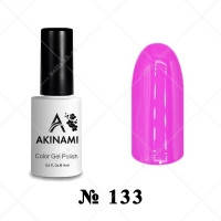 133 Akinami Color Gel Polish - Hibiscus, 9ml
