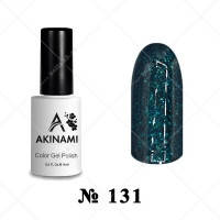 131 Akinami Color Gel Polish - Cosmo Emerald, 9ml