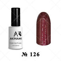 126 Akinami Color Gel Polish - Hickory, 9ml