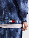 Жіноча джинсова куртка оверсайз Tommy Hilfiger з принтом тай-дай оригінал, фото 4
