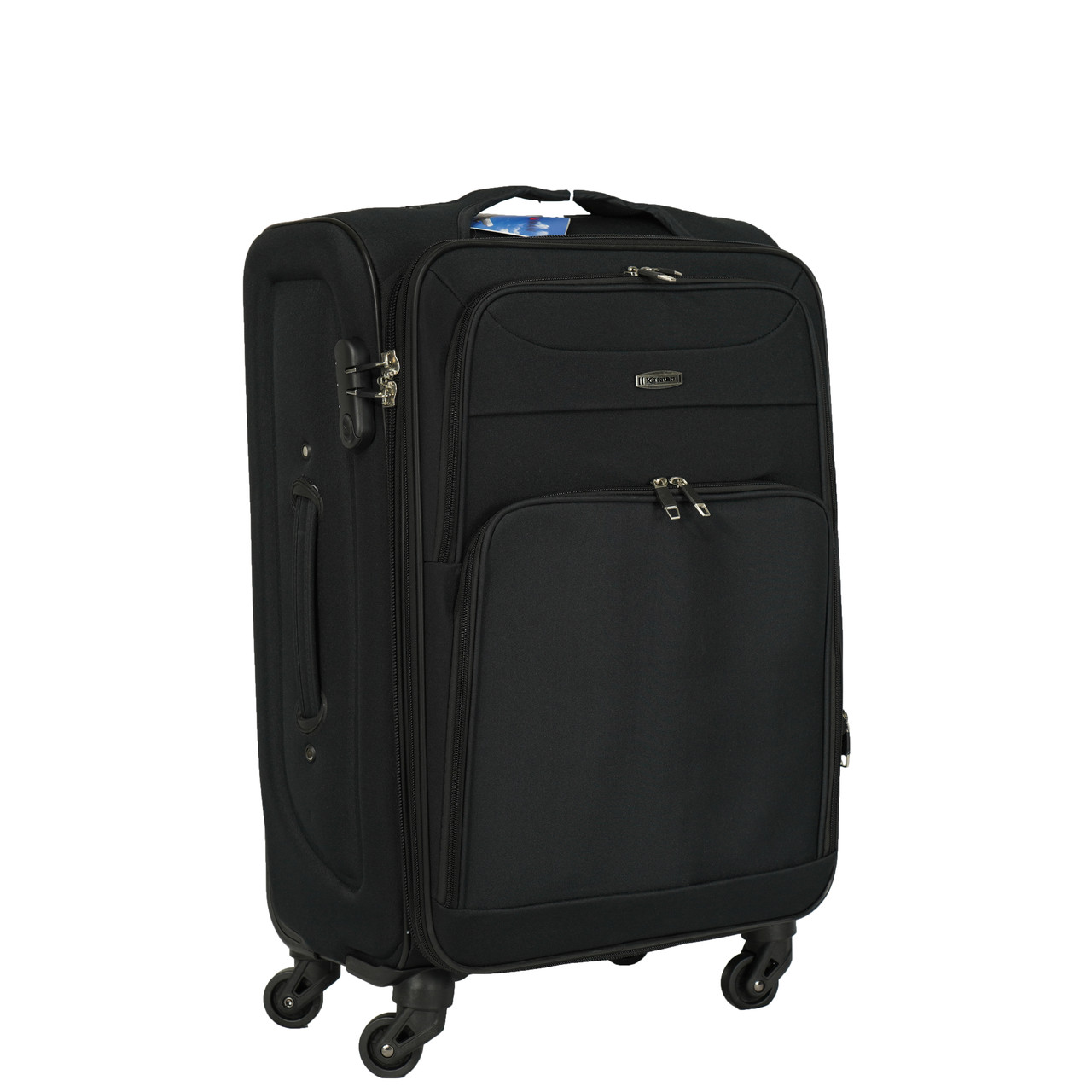 Валіза тканинна(сорт 2)(пошкодженні), середня на 4 колеса Kaiman, фото 1