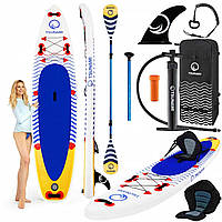 Сапборд. SUP board. Сап доска TSUNAMI Wave T09 350 см + весло, кресло, насос. Доска для серфинга, SUP доска