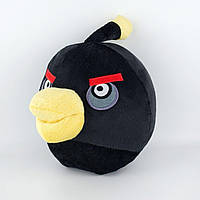 Мягкая игрушка Weber Toys Angry Birds Птица Бомб большая 28см (WT608)