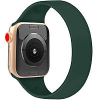 Ремешок силиконовый Epik Solo Loop для Apple watch 38mm/40mm 170mm (8) Классический / Матовый / Зеленый / Pine