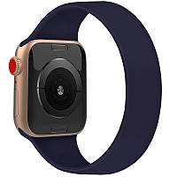 Ремешок силиконовый Epik Solo Loop для Apple watch 38mm/40mm 163mm (7) Классический / Матовый / Темно-синий /
