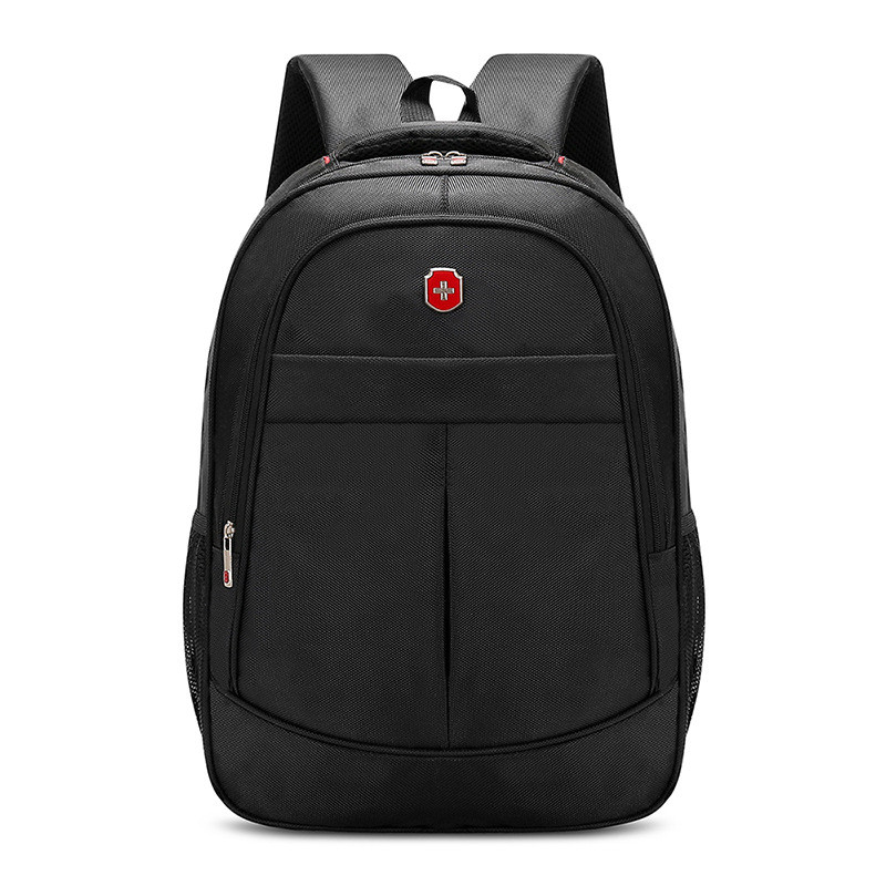Рюкзак чоловічий Swissgear міський з ортопедичною спинкою, відділом для ноутбука (чорний)