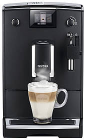 Nivona Кавомашина CafeRomatica, 2,2л, зерно+мелена, ручний капуч, авторецептів -5, чорний