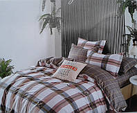 Постельное бельё сатин комплект двухспальный евро (подушки 70х70)