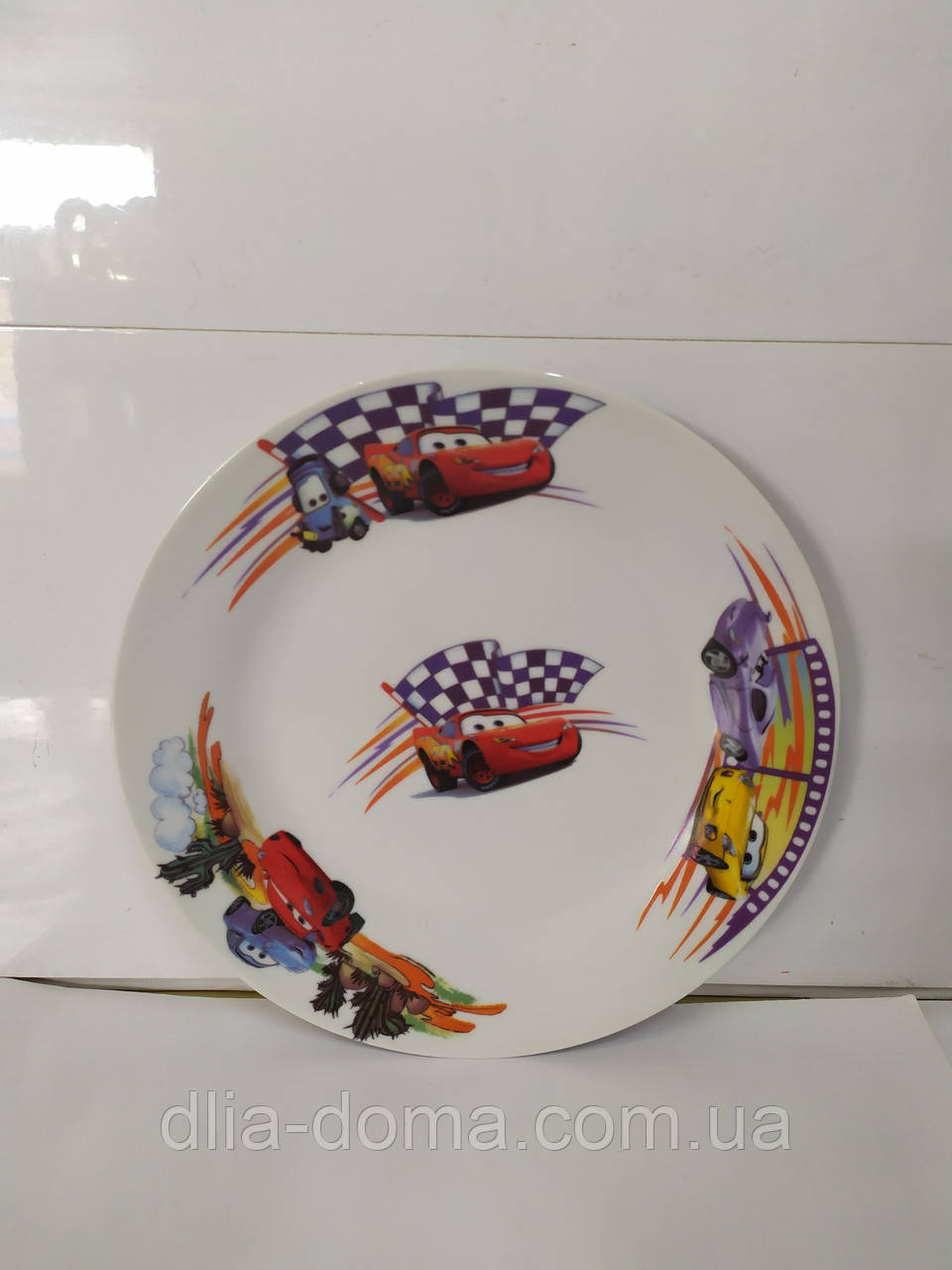 Тарілка дитяча No7 Тачки, фото 1