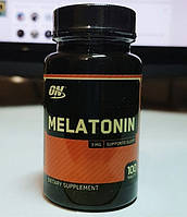 Вітаміни для сну мелатоніну Optimum Nutrition Melatonin 100 таблеток оптимум Нутришн снодійне
