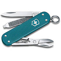 Нож-брелок Victorinox Classic SD Alox Colors Wild Jungle 58 мм, 5 функций, Зеленый (0.6221.242G)