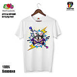 Бавовняна футболка NEXT + принт, фото 6