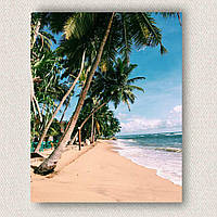 Интерьерная картина-постер на стену Морской пейзаж 30*20 Оригами OP 5341 Маленькая