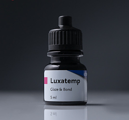 Luxatemp Glaze & Bond, Люксатемп Глейз енд Бонд, світлозатверджувальний лак для тимчасових реставрацій, флакон 5мл