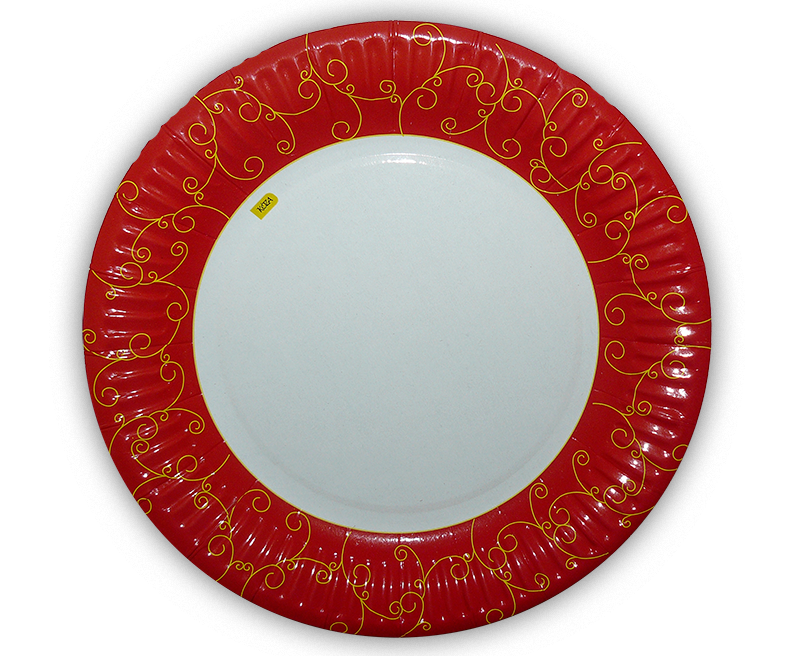 Паперові тарілки KOZA Style  Святкові  18см 10шт/уп