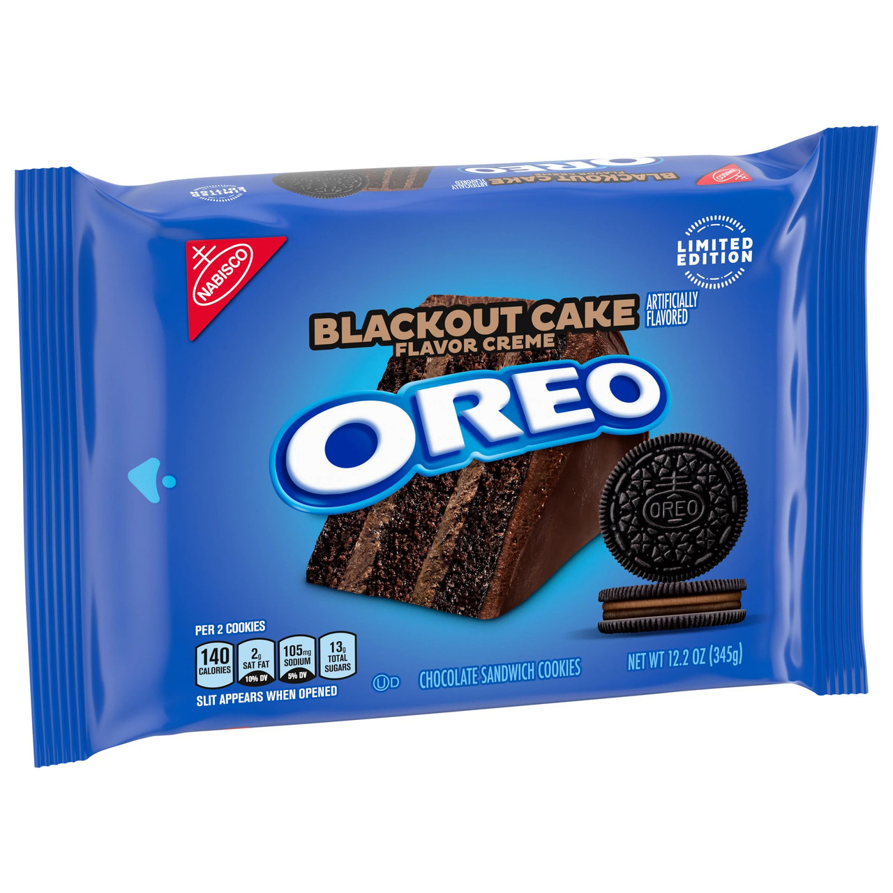 Печенье Oreo Blackout Cake Chocolate Limited Edition 345g - фото 2 - id-p1870111763