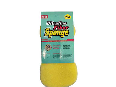 Губка для мийки авто Ultrafine Fiber Sponge 2в1 (22*13см) ТМ КИТАЙ FG