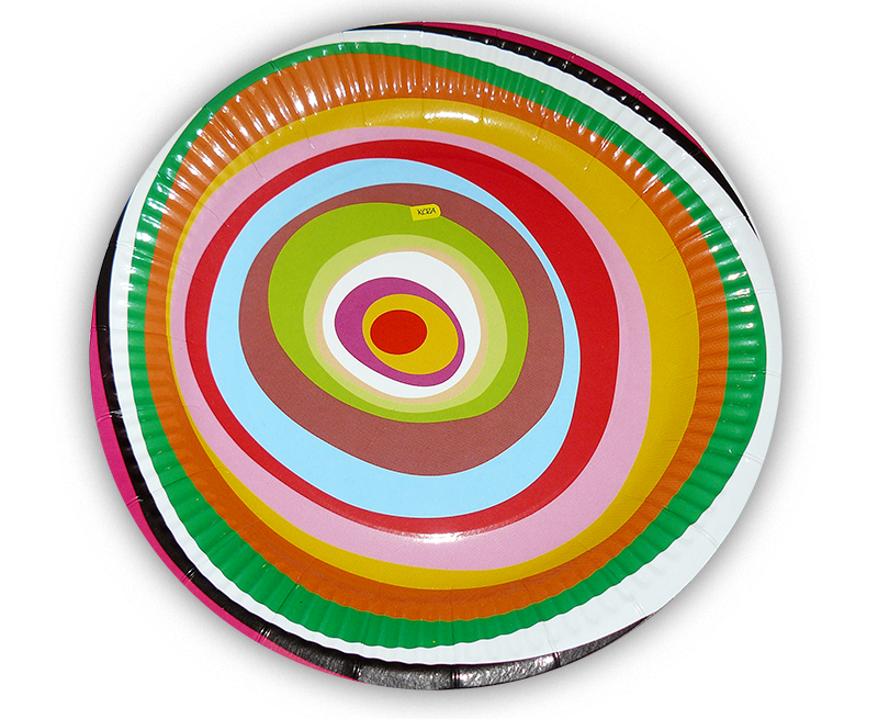 Паперові тарілки KOZA Style Веселі 23см 10шт/уп