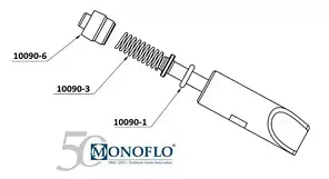 Запасні частини до поїльників Monoflo Ущільнене кільце автопоїлки3/8"