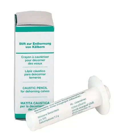 Хімічний олівець для видалення рогів у телят