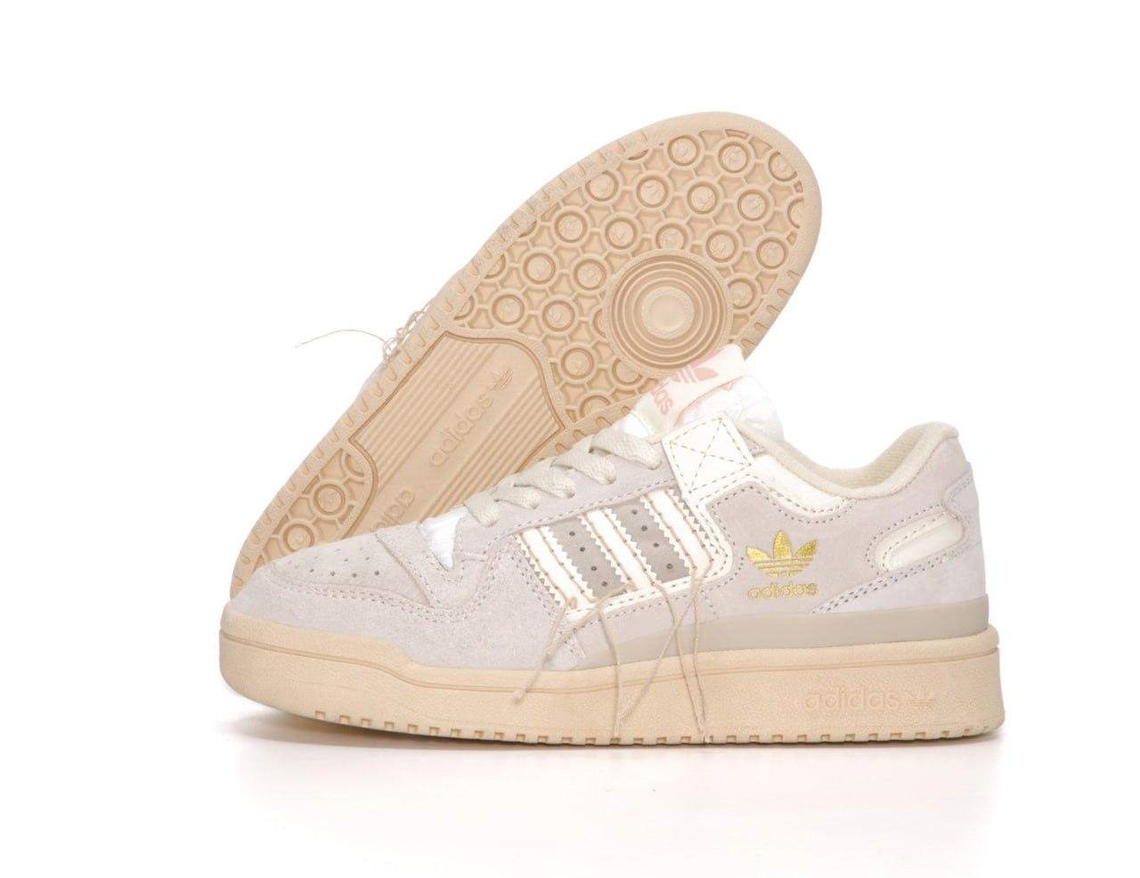 Halo Adidas Gw0299 Adidas Forum 84 Low 'Off White'- Size