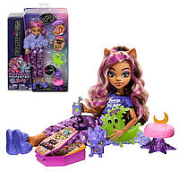 Monster High Clawdeen Wolf HKY67 Лялька Монстр Хай Клодін Вульф Піжамна вечірка