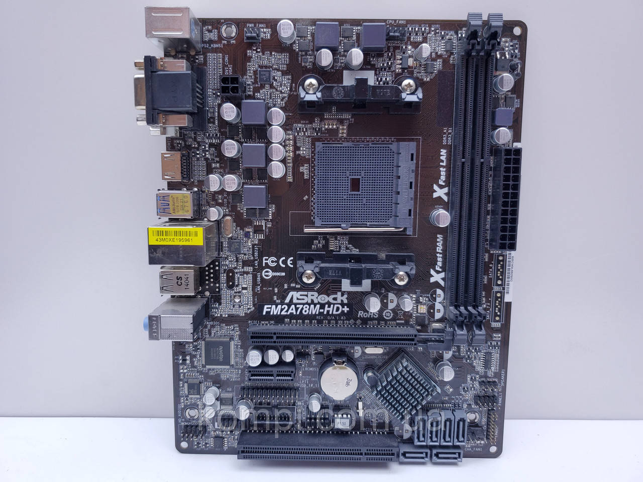 Материнська плата ASRock FM2A78M-HD+ FM2+ DDR3