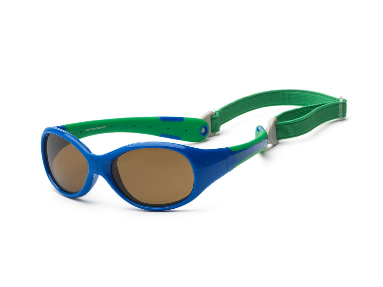 Koolsun Дитячі сонцезахисні окуляри Flex, 3-6р, синьо-зелений