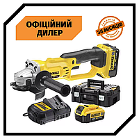 Аккумуляторная угловая шлифмашина DeWALT DCG412M2 Топ 3776563