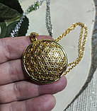 Кулон "Квітка життя" сріблястий, фото 10
