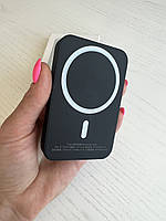 УМБ бездротове зарядне MagSafe Power Bank Battery Pack 5000mAh Black