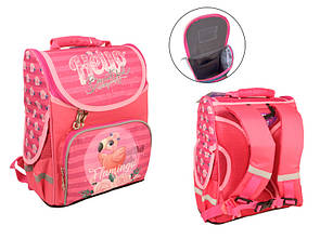 Рюкзак шкільний "Рожевий Фламінго" для дівчаток на 1-2 клас