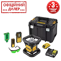 Лазерный уровень ротационный DeWALT DCE079D1G