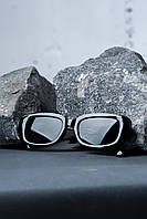 Квадратные солнцезащитные очки с широкой оправой
