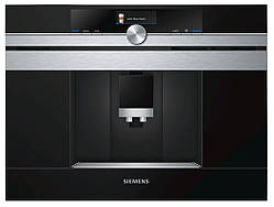 Siemens Кавомашина вбудовувана, 2.4л, зерно+мелена, автомат.капуч, LED-дисплей, авторецептів -29, чорний