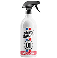 Спрей-воск карнауба Shiny Garage Carnauba Spray Wax V2, 1 л Спрей