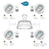 Nuvita Пляшка для годування Mimic Cool 250мл, 3міс+, антиколікова, блакитний, фото 4