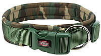 Ошейник для собак Trixie Premium с неопреновой подкладкой L 49 55 см/25 мм Камуфляж/Лесной (4053032425217)