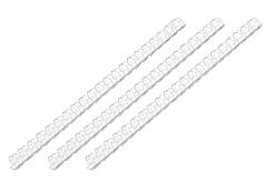 2E Пластикові пружини для біндера, 19мм, прозорі, 100шт