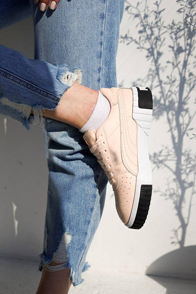Puma cali cheap cream tan