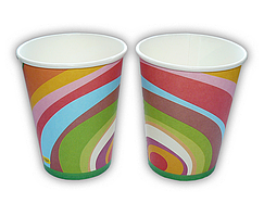 Паперові стаканчики KOZA Style  Веселі  250мл 10шт/уп