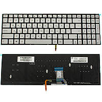 Клавиатура Asus G501 G501VW с подсветкой клавиш, матовая (0KNB0-662LRU00) для ноутбука для ноутбука
