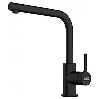 Franke Змішувач для кухні Lina L Shape, довж.виливу - 212мм, поворотний, 1важіль, чорний матовий