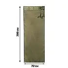 Каремат тактичний складаний 200 х 72 см олива Тактичний килимок — Каремат військовий, фото 2